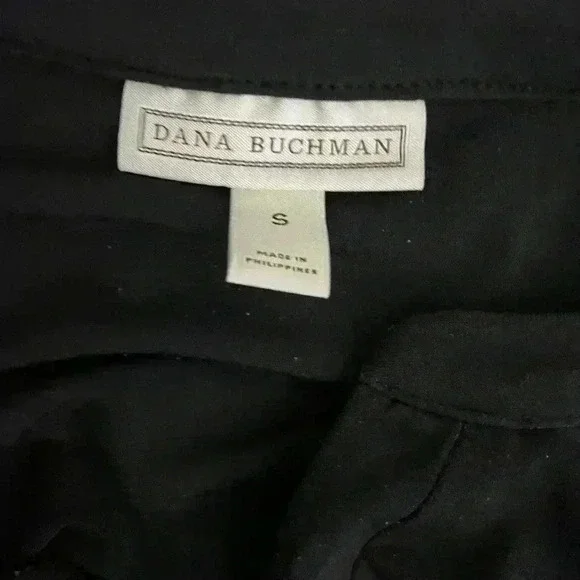 DANA BUCHMAN - black tunic, size small - Picture 2 of 4
